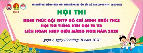 Hội thi nghi thức đội tntp hồ chí minh chào mừng
 kỷ niệm 90 năm ngày thành lập đảng cộng sản việt nam
(03/2/1930 – 03/2/2020)
